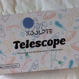 Koulpte Telescope with Space Theme